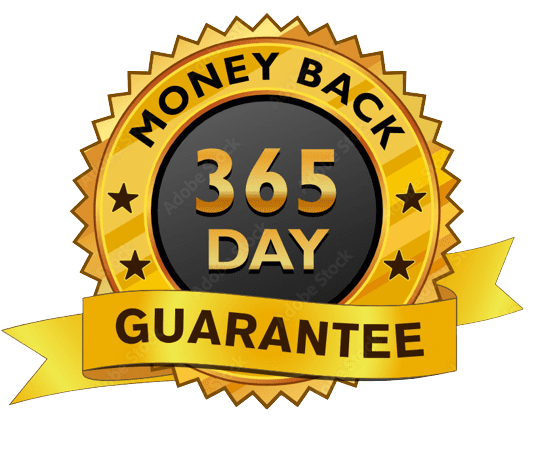 Miracle Lash 365-day money-back guarantee